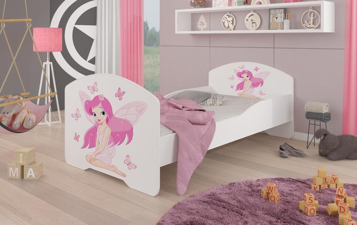 Produktbild ADRK Furniture Bett mit Matratze PEPE GIRL WITH WINGS 140x70 (140 x 70 cm)