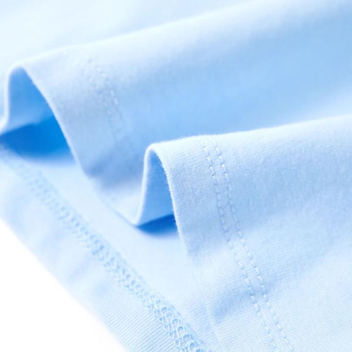 Immagine prodotto VidaXL T-shirt per bambini azzurro 92,Materiale: 95 % cotone. 5 (92)