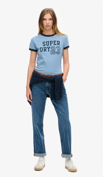Actual product image Superdry Athletic Ringer Fitted Tee (8)