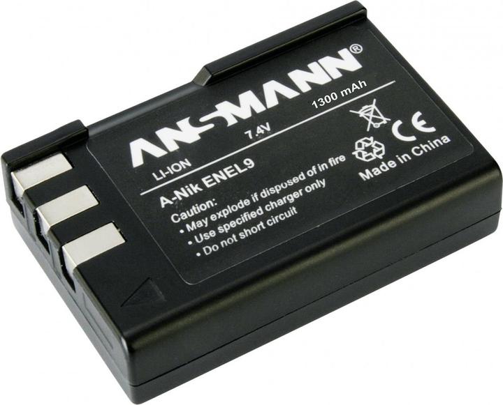 Produktbild Ansmann A-Nik EN EL 9 (Kamera Akku)