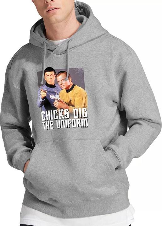 Immagine prodotto Chicks Dig Felpa con Cappuccio Uomo (L)