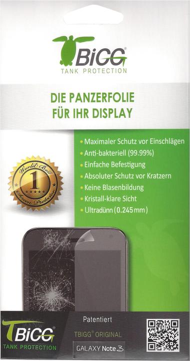 Immagine prodotto Tbigg protettore dello schermo (1 Pezzo/i, Samsung Galaxy Note 3)