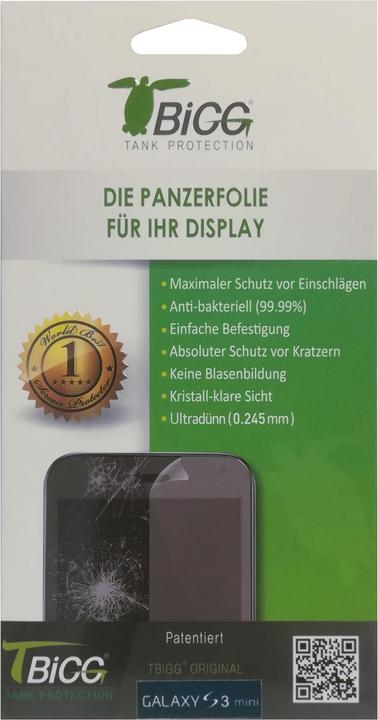 Produktbild Tbigg Screen Protector (1 Stück, Samsung Galaxy S3 Mini)