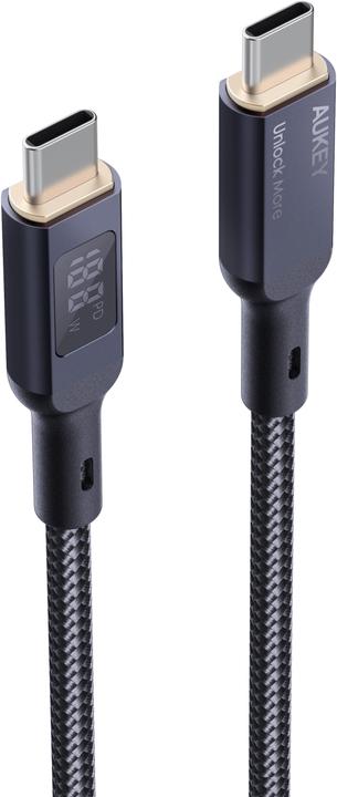 Image du produit Aukey USB C — USB C (1.80 m, USB 2.0, 100 W)