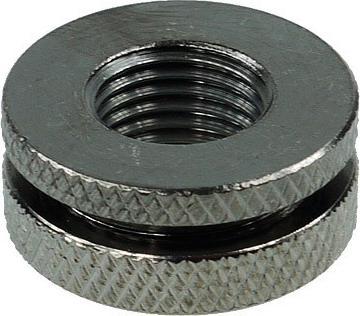 Actual product image Aquatuning Fillport black nickel knurled Universal