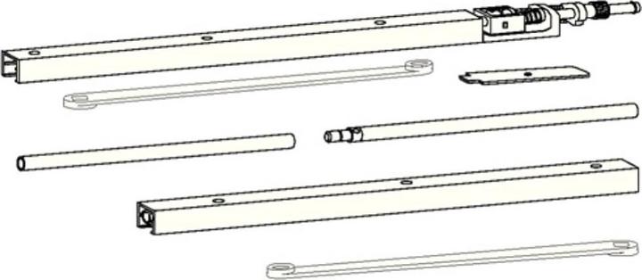 Actual product image Dormakaba Sliding rail door sequence controller ITS 96 GSR / K8 / K12 (Room door, Entrance door, Wooden door, French window, Indoor)