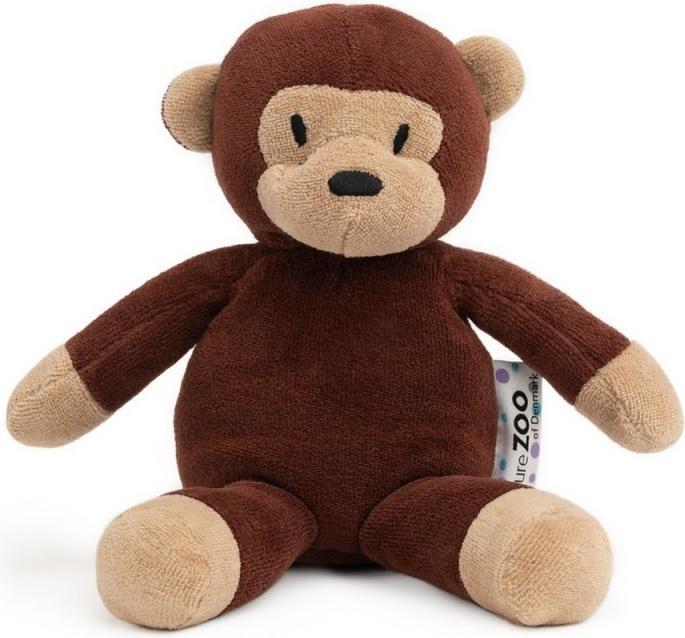 Produktbild nature Zoo natureZOO Bio-Velour-Teddybär, Brauner Affe (18 cm)