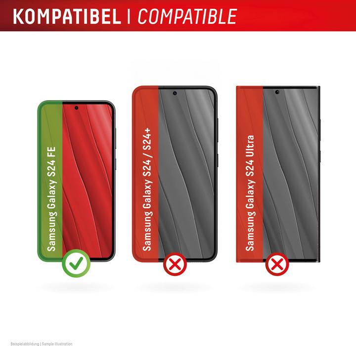 Image du produit Displex Real Glass, 2D Panzerglas (1 pièce(s), Samsung Galaxy S24 FE)