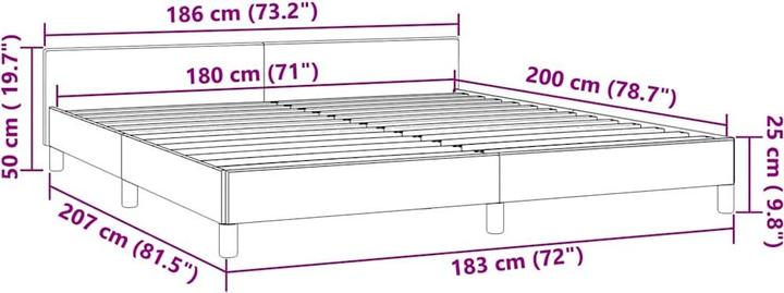 Actual product image VidaXL Tiffi (200 x 200 cm)