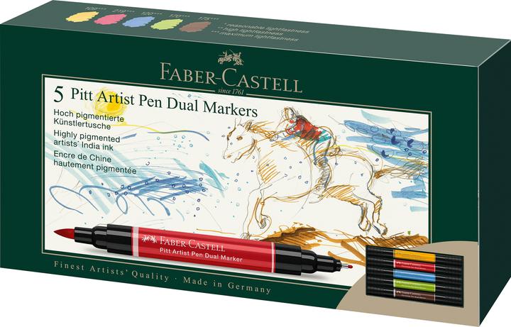 Immagine prodotto Faber-Castell Penna a inchiostro (Multicolore, 5 x)