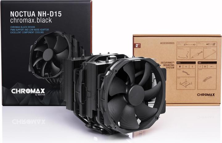 Actual product image Noctua NH-D15 Chromax (165 mm)