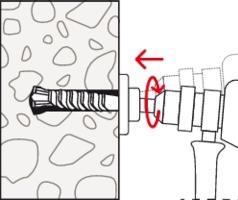 Actual product image Fischer Zykon internally threaded anchor FZA 14x60 M8 I (20 pcs.)