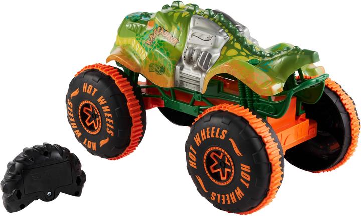 Produktbild Hot Wheels Monster Trucks R/C Rageasaur 1:15