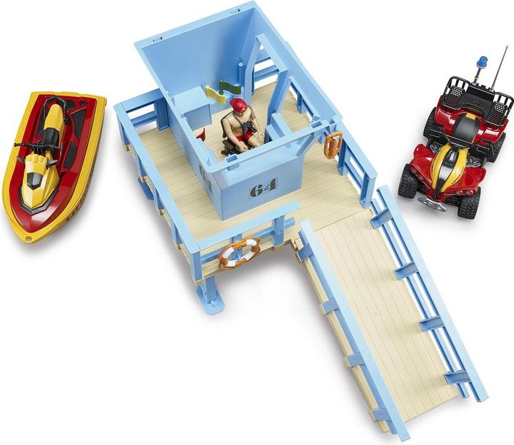 Image du produit Bruder bworld LifeGuard Station,Quad,Watercraft