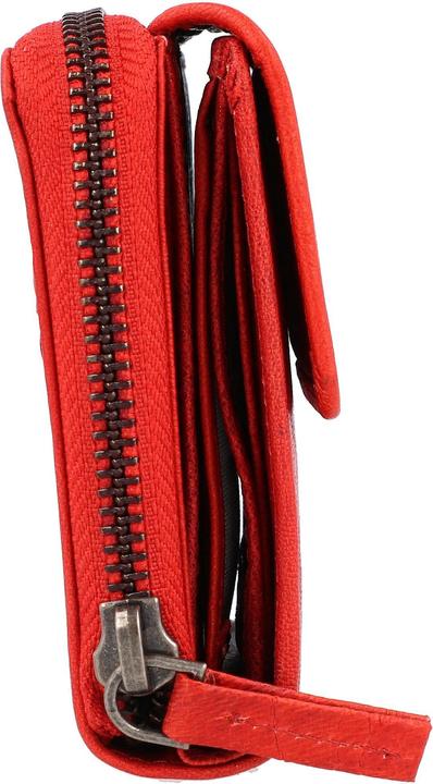 Immagine prodotto Mika Portafoglio da donna in pelle, colore: rosso