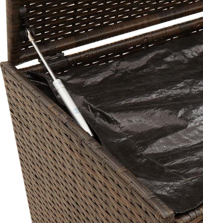 Image du produit VidaXL Gartentruhe mit Rollen 283L