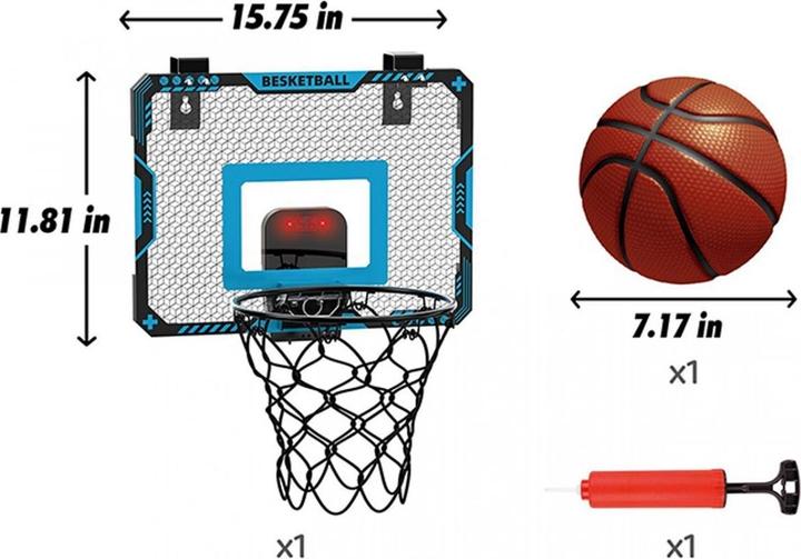 Actual product image MADE Basketballkorb mit Ball und Pumpe