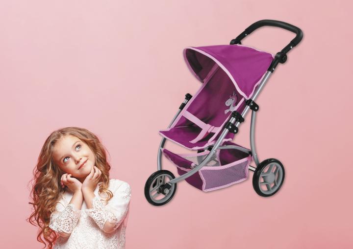 Produktbild Knorrtoys Puppenbuggy Jogger Lio - UMA. Das Einhorn purple