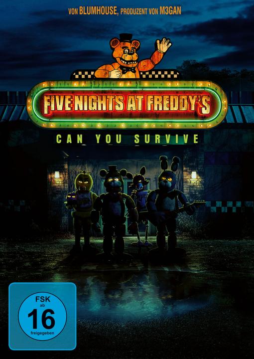 Actual product image Five Nights At Freddy'S DVD