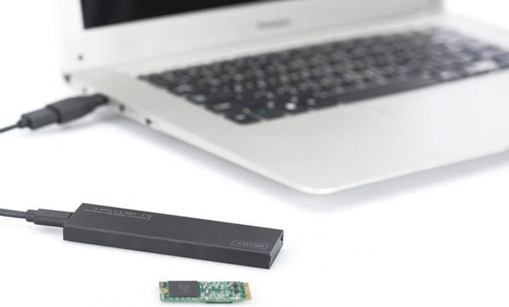 Produktbild Digitus Ext.SSD-Gehäuse, M.2-USB 3.1 (M.2 2242, M.2 2260, M.2 2280, M.2 2230)