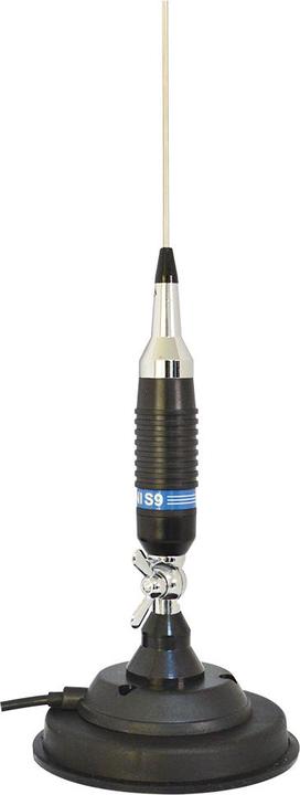 Actual product image PNI CB antenna S9 length 120 cm and butterfly magnet 120/DV 125 mm included in the scope of