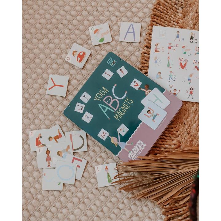 Image du produit Yogi Fun Aimants Yoga ABC (Anglais, Allemand, Français, Italien)