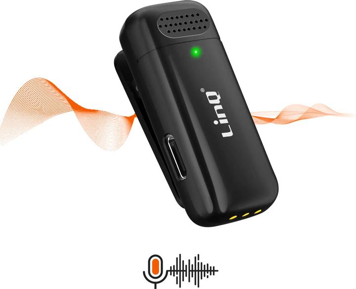 Actual product image LinQ Tie Microphone with Lightning connector
