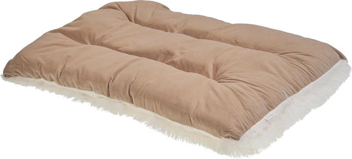 Produktbild Beliani Tierbett Samtstoff beige 60 x 45 cm ERGANI (Hund)