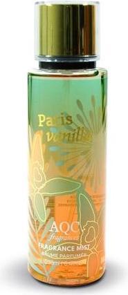 Actual product image AQC Fragrances Body Spray Paris Vanilla 236 ml (Body mist, 236 ml)