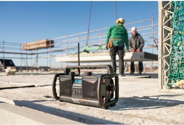 Image du produit PerfectPro Radio de chantier DSFREE 2 (DAB+ DAB, FM, Bluetooth)