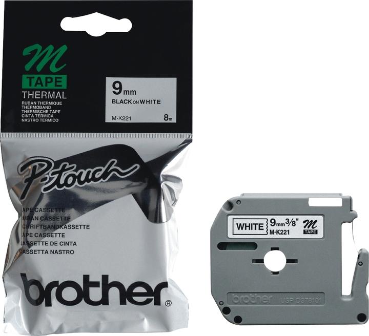 Produktbild Brother M-K221bz (0.90 cm, Schwarz)