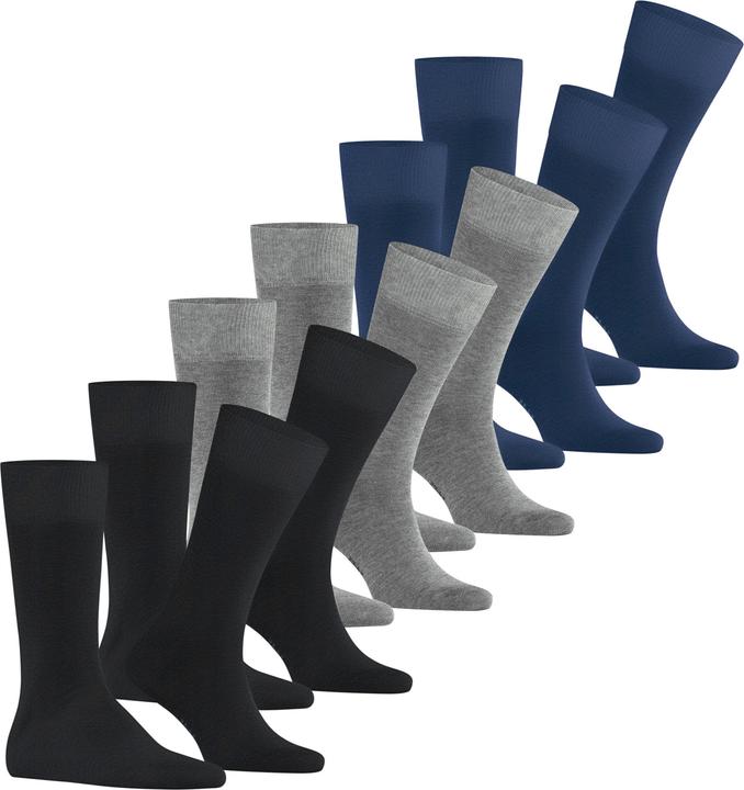 Falke Happy 6-Pack Herren Socken (confezione da 6, 43 - 46)