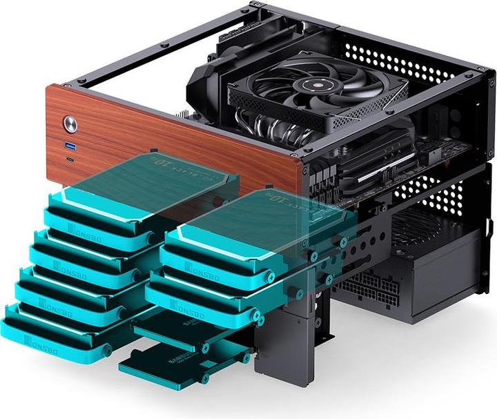 Actual product image Jonsbo N4 (mATX, ITX)