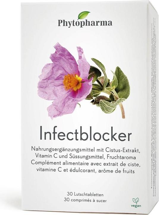 Phytopharma Infectblocker Lutschtabl (30 Stück, Tabletten, 41 g)