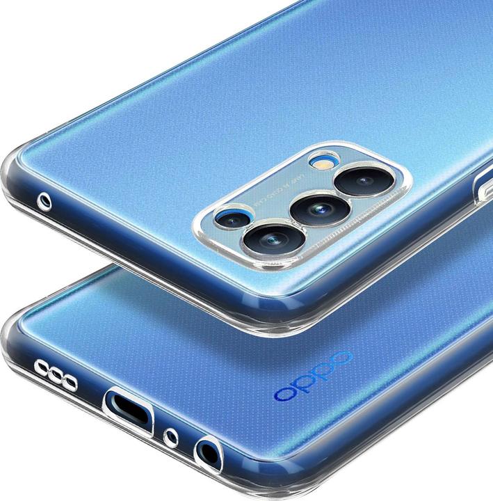 Immagine prodotto PhoneLook Copri gomma Silicone Gel Semplice Super Chiaro Flessibile (Oppo Find X3 Lite)