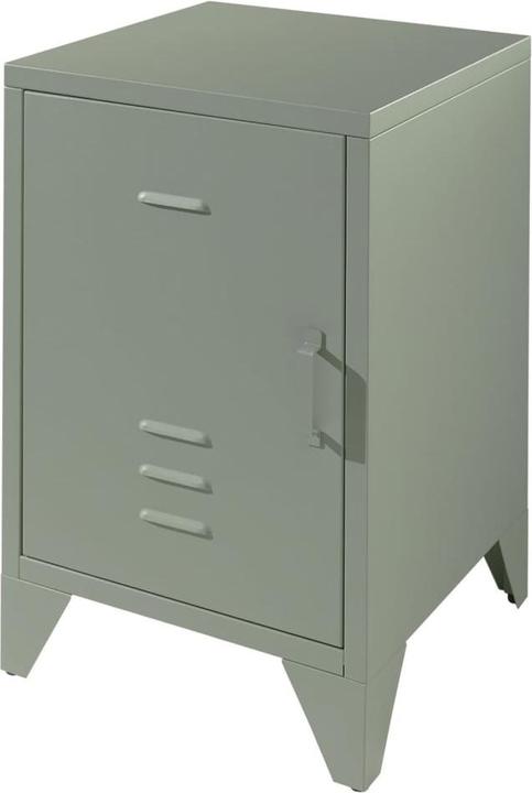 Produktbild Vipack Nachttisch Bronxx Grün (40 x 40 x 60.5 cm)