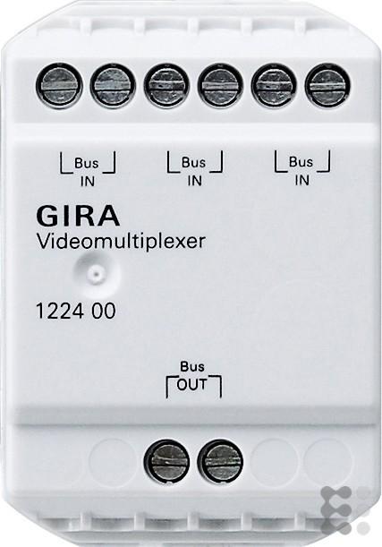 Image du produit Gira Multiplexeur vidéo pour communication de porte 122400