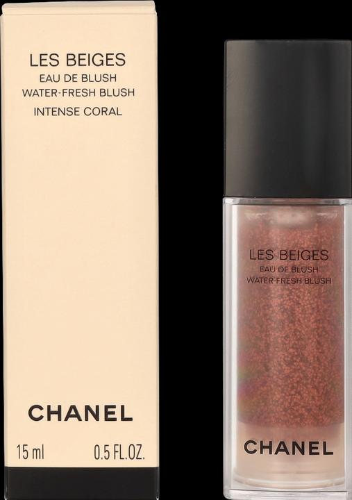 Actual product image Chanel Les Beiges Eau Blush Corail Intense (Intense Coral)