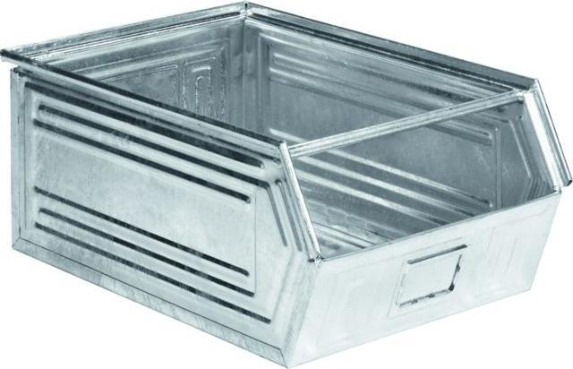 Schäfer Shop Bac à bec avec barre de transport SSI Schäfer LF 14/7-1, acier, L 720 x l 480 x H 295 mm, 83 l