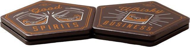 Produktbild Gentlemen's Hardware Untersetzer Whisky /Set à 4 (4 x, Glasuntersetzer)