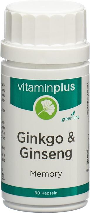Produktbild Vitaminplus Ginkgo & Ginseng Kaps (90 Stück, Kapseln)