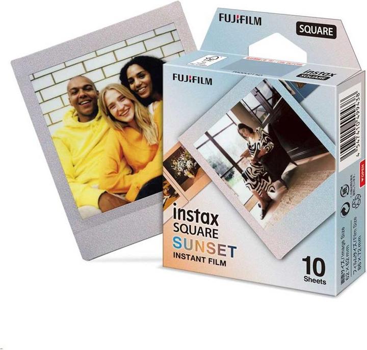 Image du produit Fujifilm instax Square Film Sunset Rainbow (Instax Square SQ10, Instax Square SQ6, Instax Square SQ20)