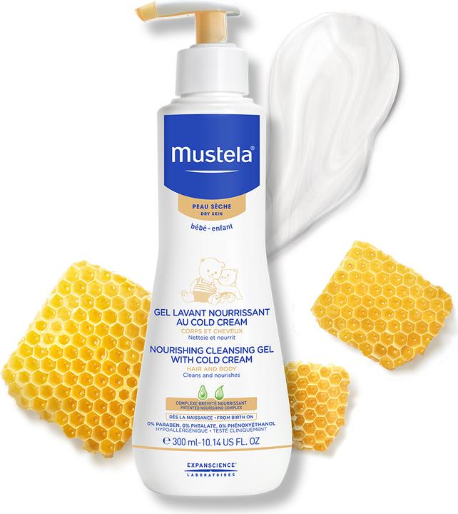 Produktbild Mustela Dry Skin Nourishing Cleansing Gel