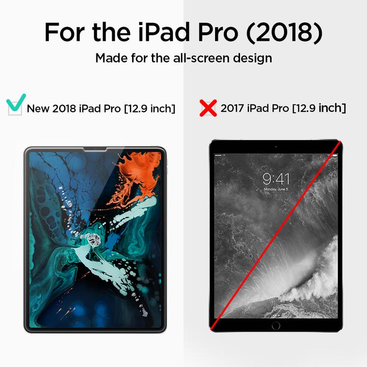 Immagine prodotto Spigen Pellicola protettiva per display in vetro, pellicola in vetro 9H (1 Pezzo/i, iPad Pro 12.9 2018 (3. Gen))