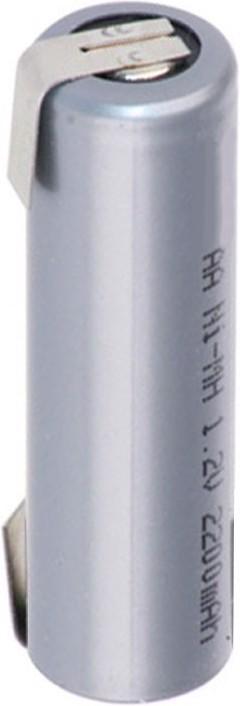 Immagine prodotto AccuCell Akku HHR2200 Mignon AA Zelle mit Lötfahne in U-Form (1 pz., AA, 2200 mAh)