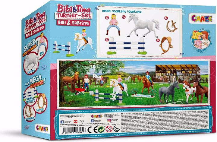 Actual product image Craze Tournament set Bibi and Sabrina