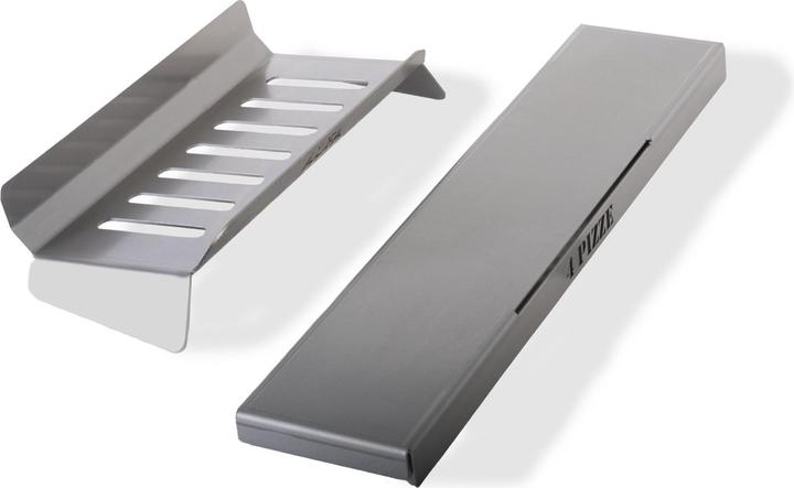 Productafbeelding Alfa Forni Kit Hybrid 2 Pizze (Futuro) Roestvrij staal