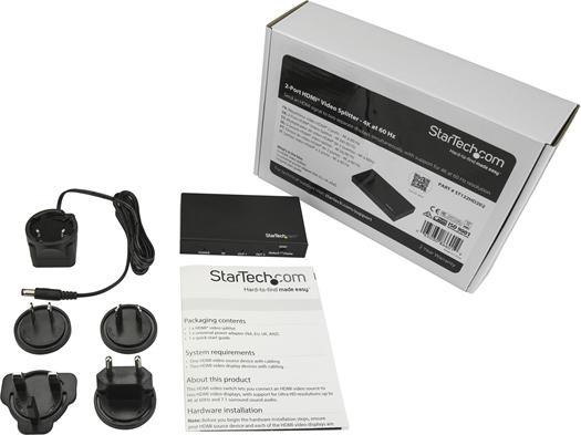 Immagine prodotto StarTech Splitter HDMI a 2 porte con HDR