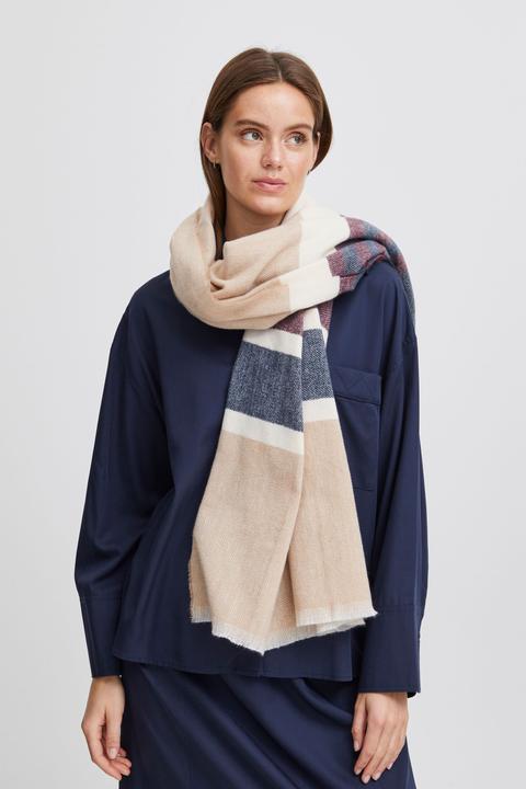 Actual product image B.young BAVIKKE SCARF - 20813979