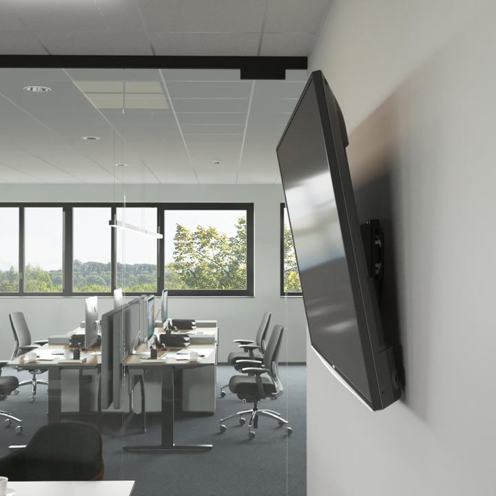 Produktbild Hama TV-Wandhalterung, neigbar, Diebstahlschutz, 203 cm (80") bis 50 kg (Wand, 80", 50 kg)